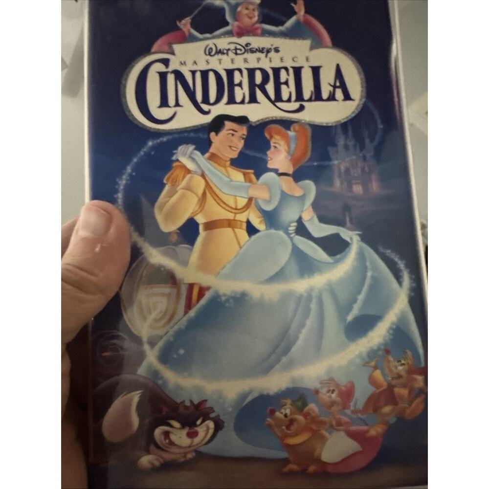 Disney's Masterpiece Collection Cinderella (VHS, 1995)